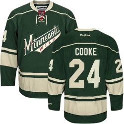 Matt Cooke Minnesota Wild Reebok Authentic Green Third Jersey