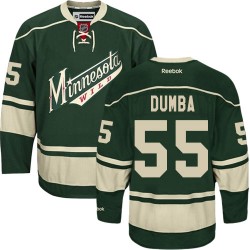 Matt Dumba Minnesota Wild Reebok Authentic Green Third Jersey