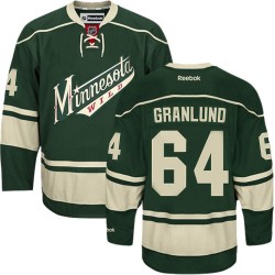 Mikael Granlund Minnesota Wild Reebok Premier Green Third Jersey