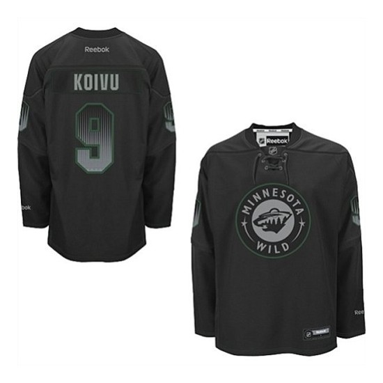 black minnesota wild jersey