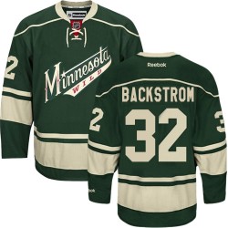 Niklas Backstrom Minnesota Wild Reebok Authentic Green Third Jersey
