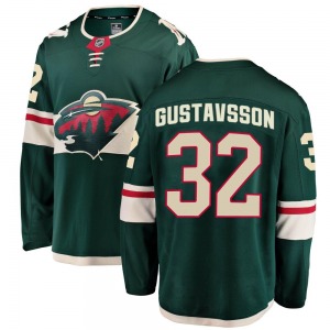 Filip Gustavsson Minnesota Wild Fanatics Branded Breakaway Green Home Jersey