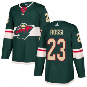 Youth Marco Rossi Minnesota Wild Adidas Authentic Green Home Jersey